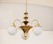 Art Deco Brass Chandelier, Image 3