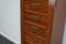 French Mahogany Filing Cabinet or Bank of Drawers, 1930s 9