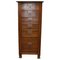 French Mahogany Filing Cabinet or Bank of Drawers, 1930s 1