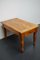 Antique French Pine Farmhouse Kitchen Table, Late 19th Century, Image 6