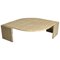 Coffee Table in Travertine by Roche Bobois, France, 1970s, Image 1