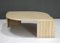 Coffee Table in Travertine by Roche Bobois, France, 1970s 2