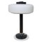 Mid-Century Black and White Table Lamp from Napako, 1960s 1