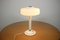 Lámpara de mesa Mid-Century blanca de Napako, años 60, Imagen 6