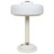 Lámpara de mesa Mid-Century blanca de Napako, años 60, Imagen 1