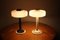 Black and White Table Lamps from Napako, 1960s, Set of 2, Image 12