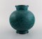 Argenta Art Deco Vase aus glasierter Keramik von Wilhelm Kage für Gustavsberg 3