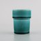 Miniatur Vase aus glasierter Keramik von Royal Copenhagen, 1920er 2
