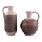 Töreboda Vases with Handles in Glazed Ceramics, Sweden, Set of 2 1