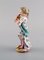 Meissen Figure in Hand Painted Porcelain of Girl Playing Flute, 19th Century, Image 4