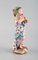 Meissen Figure in Hand Painted Porcelain of Girl Playing Flute, 19th Century 6