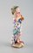 Meissen Figure in Hand Painted Porcelain of Girl Playing Flute, 19th Century, Image 6