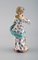 Meissen Figur aus Handbemaltem Porzellan Mädchen spielt Flöte, 19. Jahrhundert 5