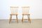 Birch Wood Railings Seats, Set of 2, Image 2
