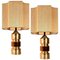 Table Lamps with Custom Made Lampshade by Bitossi for Bergboms, Set of 2 1