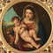 Madonna mit Kind und jungem Johannes, Öl auf Holz, 19. Jh 3