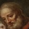 San Giuseppe con Gesù Bambino, sotto la pittura su vetro, Immagine 5
