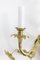 Louis XV Stil Wandlampen aus vergoldeter Bronze, 1900er, 2er Set 4