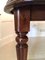 Antique Victorian Mahogany Extending Dining Table, Image 5