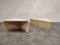 Travertine Triangular Coffee Tables from Up&Up, 1970s, Set of 2 7