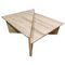 Travertine Triangular Coffee Tables from Up&Up, 1970s, Set of 2 1