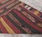 Langer türkischer Vintage Kilim Teppich 5