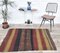 Vintage Turkish Kilim Area Rug 2