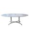 Mid-Century Style Carrara Marble Oval Dining Table, Italy, 1950s 2