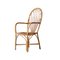 Mid-Century Bamboo Wicker Armchairs, France, 1970s, Set of 2 3