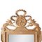 Gold Foil Hand-Carved Wooden Rectangular Mirror, 1970s 2