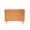 Credenza Mid-Century rettangolare in quercia, Norvegia, anni '60, Immagine 4