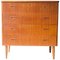 Mid-Century Rectangular Teak Wood Swedish Sideboard, 1960s 1