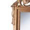 Gold Foil Hand-Carved Wooden Rectangular Mirror, 1970s 3