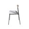 Italienische Mid-Century Stühle aus Teak und Eisen in Weiß und Schwarz, 1950er, 6er Set 4