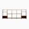 Office Modular Steel Wood Italian Shelf from ICF Padova, Italy, 1970s, Image 1