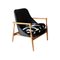 Fauteuil Mid-Century en Chêne Noir et Blanc par Ib Kofod-Larsen, Danemark, 1960s 3