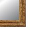 Rectangular Gold Foil Hand-Carved Wooden Mirror, 1970s 4