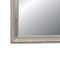 Rectangular Silver Hand-Carved Wooden Mirror 3