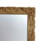 Espejo rectangular de madera tallada a mano de oro, años 70, Imagen 4