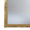 Rectangular Gold Foil Hand-Carved Wooden Mirror, 1970s, Image 3