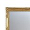 Rectangular Gold Foil Hand-Carved Wooden Mirror, 1970s, Image 2