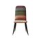 Mid-Century Multicolored Black Italian Chairs, Italy, 1950, Set of 2 2