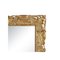 Rectangular Gold Foil Hand-Carved Wooden Mirror, 1970 2