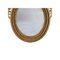 Round Gold Foil Hand-Carved Wooden Mirror, 1970 5