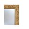 Rectangular Gold Foil Hand-Carved Wooden Mirror, 1970 5