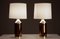 Glazed Ceramic Table Lamps by Bitossi for Bergbom, Set of 2 4