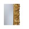 Rectangular Gold Foil Hand-Carved Wooden Mirror, 1970, Image 5