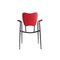Black, Red and Blue Natural Fiber Metal Wood Italian Chairs by Doro Cundo, 1980, Set of 4, Image 3