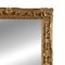 Rectangular Gold Hand-Carved Wooden Mirror, Spain, 1970s 2