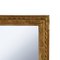 Rectangular Gold Hand-Carved Wooden Mirror, 1970s 4